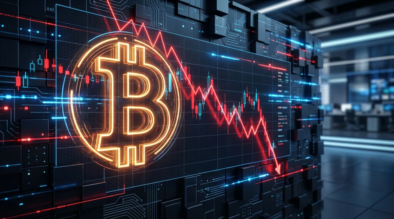 Bitcoin price chart showing flash crash spike on Binance USD1 pair
