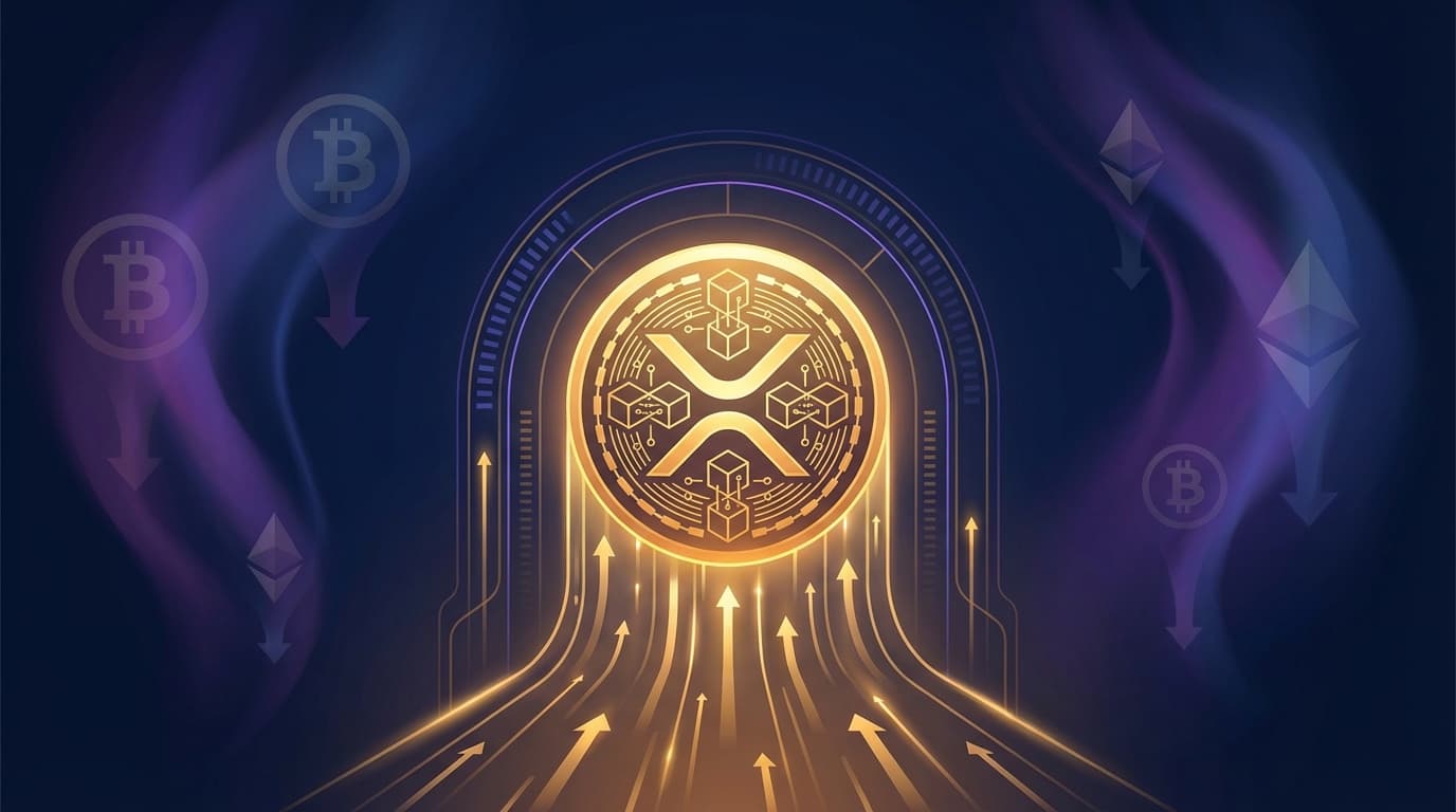 XRP ETF milestone chart showing 30-day inflow streak