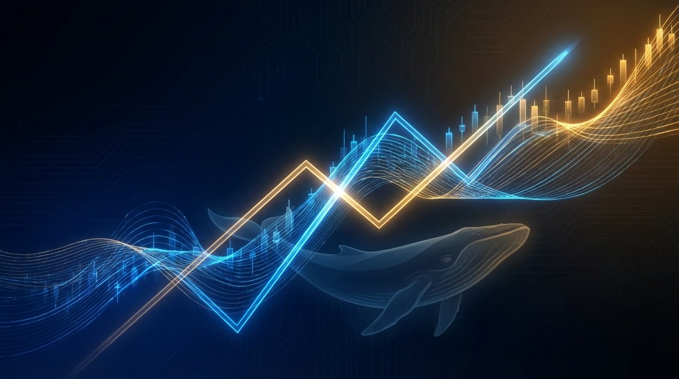 Cardano ADA price chart showing 7% surge and golden cross formation
