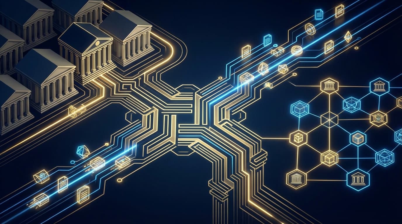 Digital representation of tokenized financial assets on blockchain networks