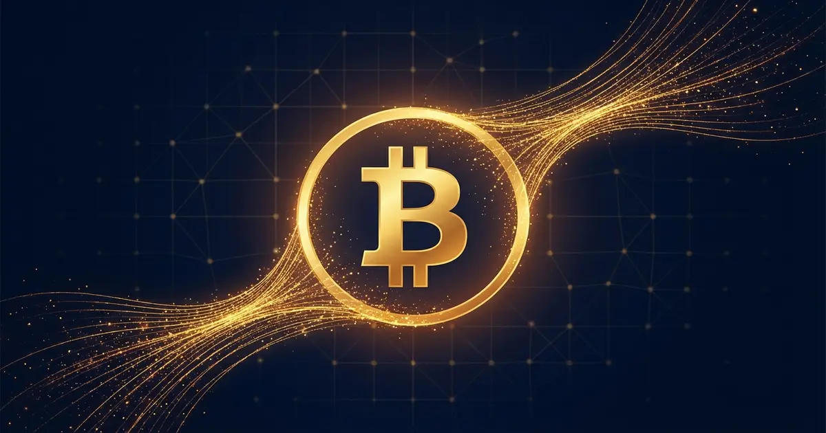 Illustration of Bitcoin reaching 20 million coins mined with scarcity visualization