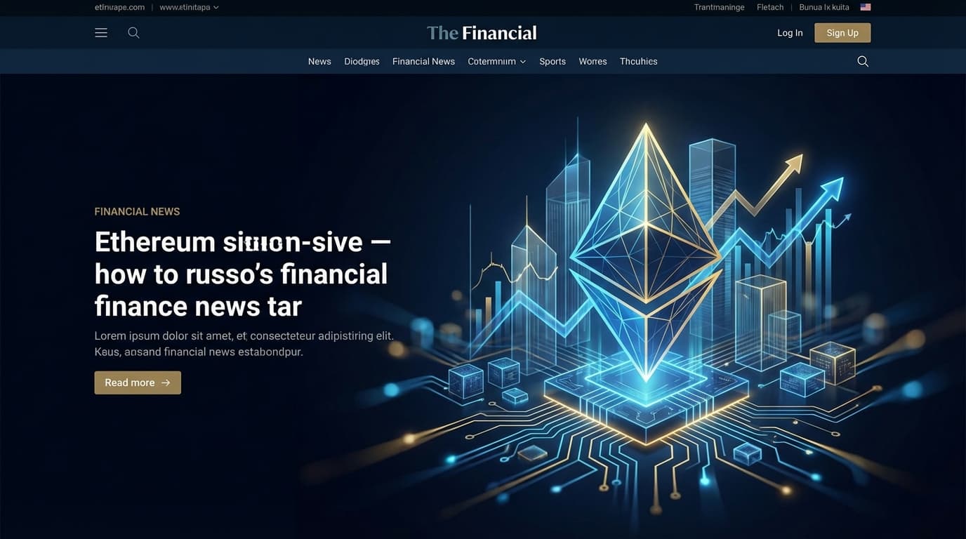 BlackRock ETHB staked Ethereum ETF launch with institutional finance and blockchain elements