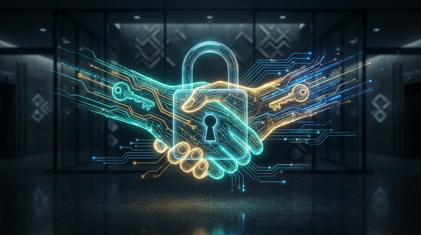 Digital wallet with MPC cryptography illustration representing eToro ZenGo acquisition