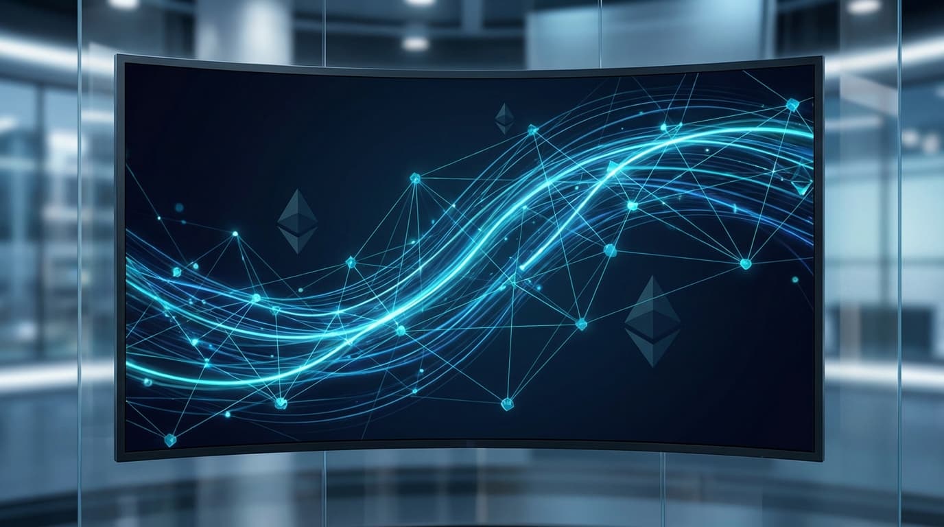 MegaETH mainnet launch visualization showing high-speed Ethereum Layer 2 network with real-time transaction processing