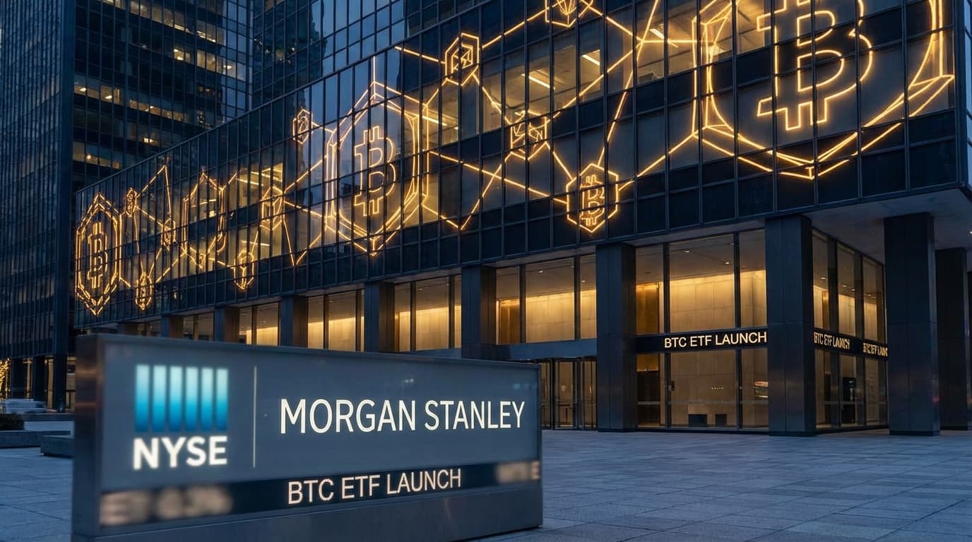 Morgan Stanley MSBT Bitcoin ETF listing on NYSE Arca